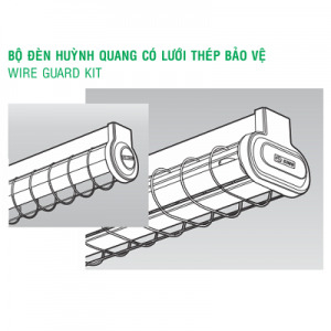 Bộ đèn huỳnh quang có lưới thép bảo vệ SWC 1009L
