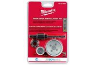 Bộ định vị khoan khóa cửa bao gồm lưỡi khoét lỗ Milwaukee 49-22-4063