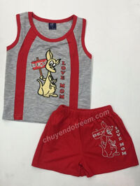 Bộ đồ bé trai chuột túi 28006