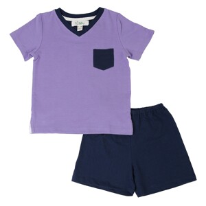 Bộ Đồ Bé Trai Cổ Tim LullabyBaby NH04