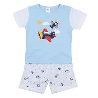 Bộ Đồ Bé Trai In Hình Máy Bay Tolly Joy 9618