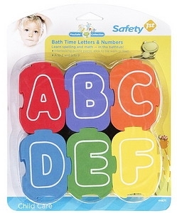 Bộ đồ chơi bồn tắm chữ số Safety 1st 4467