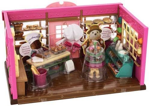 Bộ đồ chơi búp bê cho bé gái Li'l Woodzeez - Cửa hàng bánh ngọt