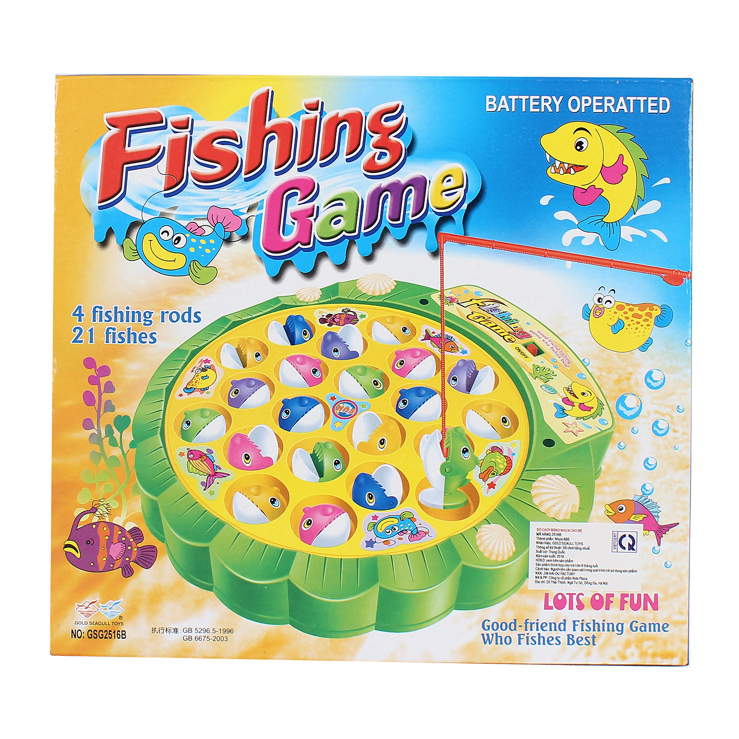 Bộ đồ chơi câu cá GSG2516B