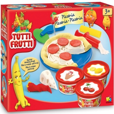 Bộ đồ chơi đất nặn Tutti Frutti cho bé Pizza