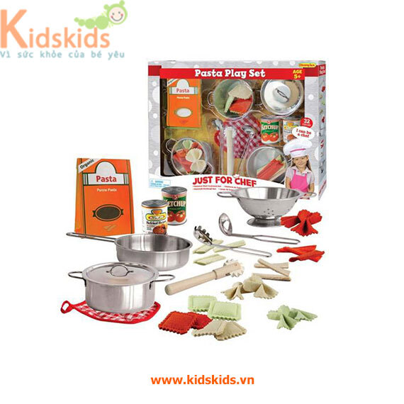 Bộ đồ chơi đồ dùng nhà bếp gia đình 32 món JUST FOR CHEF CH21018