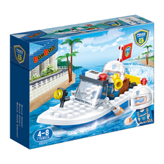 Bộ đồ chơi lắp ráp BanBao - Tàu tuần tra đại dương 7019