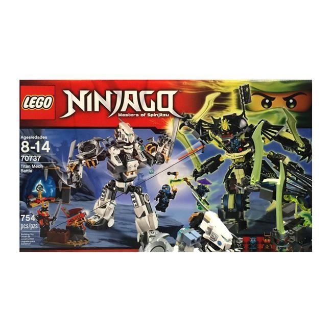 Bộ đồ chơi Lego Ninjago Cuộc chiến của những tên khổng lồ Mech 70737