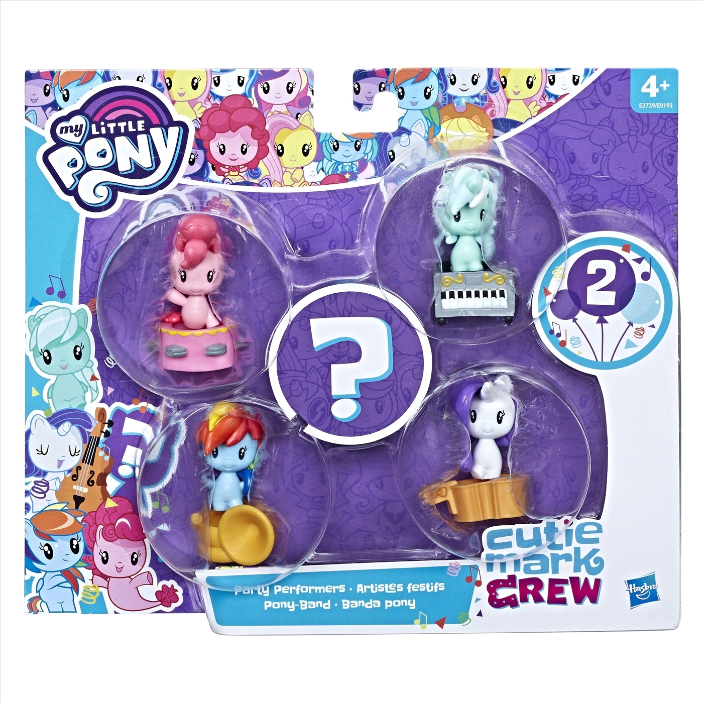 Bộ đồ chơi My little Pony Biệt Đội Dấu Duyên - Diễu Hành E2729