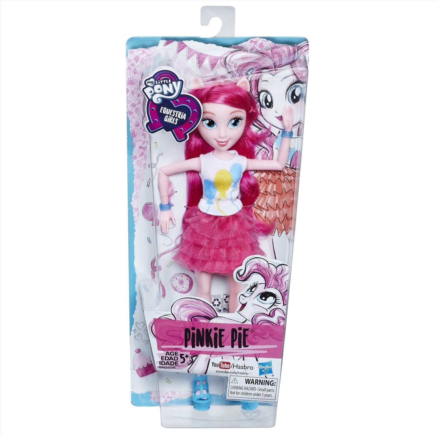 Bộ đồ chơi My little Pony EG - Búp Bê Pinkie Pie