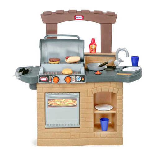 Bộ đồ chơi nhà bếp hình lò nướng BBQ Little Tikes LT-633911M