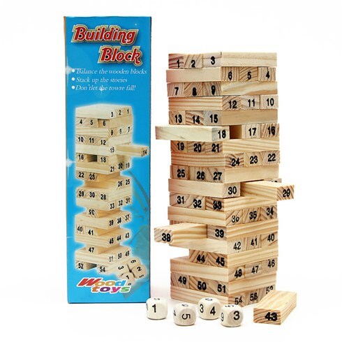 Bộ đồ chơi rút gỗ Building Block
