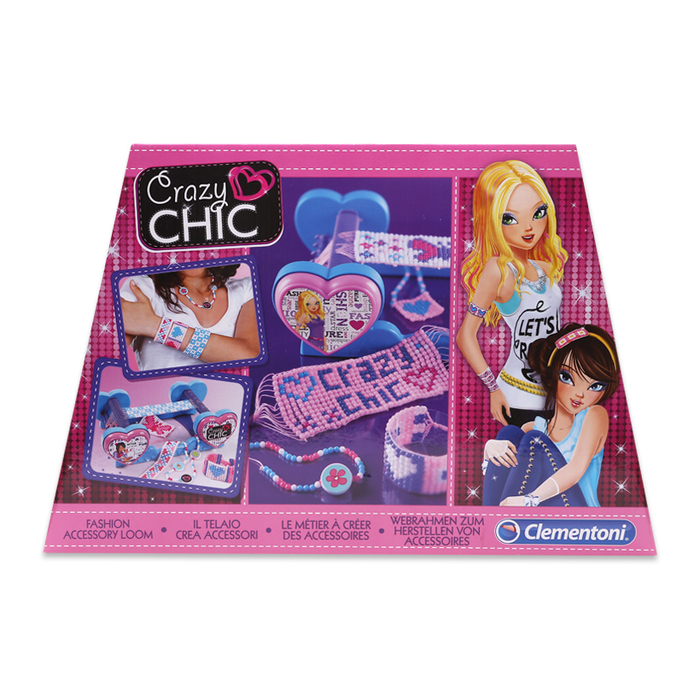 Bộ đồ chơi thiết kế trang sức Crazy Chic Fashion Accessories Clementoni trên 7 tuổi