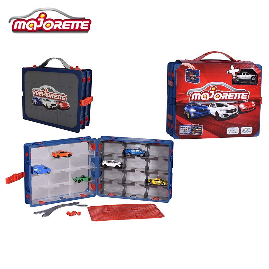 Bộ đồ chơi vali xe mô hình Majorette 212058189