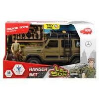 Bộ đồ chơi xe kiểm lâm Dickie Toys Playlife-Ranger Set 203834002
