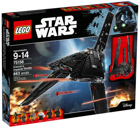Bộ đồ chơi xếp hình LEGO Star Wars 75156