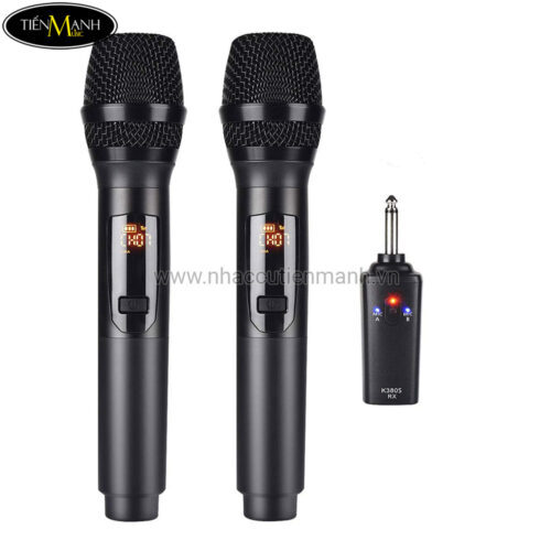 Bộ đôi micro karaoke không dây K380S