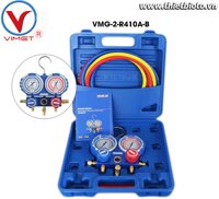 Bộ Đồng hồ nạp gas lạnh Value VMG-2-R410A-B