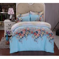 Bộ Drap Cotton Hàn Quốc Cao Cấp có bọc mền