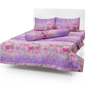 Bộ drap cotton Hàn Quốc cao cấp có mền Evadrap CT6-16 1m6