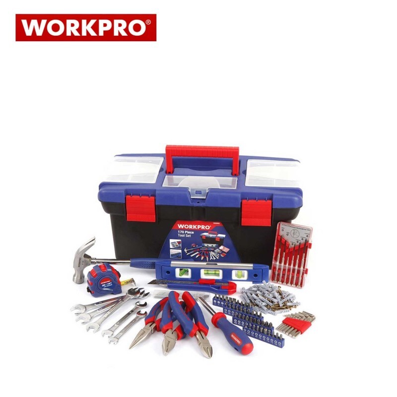 Bộ dụng cụ 170 chi tiết Workpro W009002