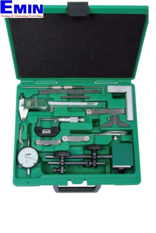 Bộ dụng cụ đo cơ khí Insize 5013 - 13 chi tiết