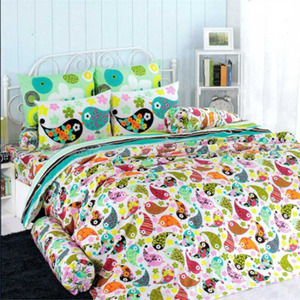 Bộ ga trải giường TOTO 005BL - 180x200x25cm