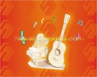 Bộ ghép hình 3D Guitar & Piano Veesano VB-04