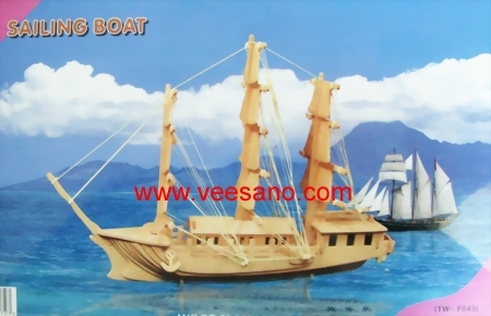 Bộ ghép hình 3D thuyền buồm Veesano VB08