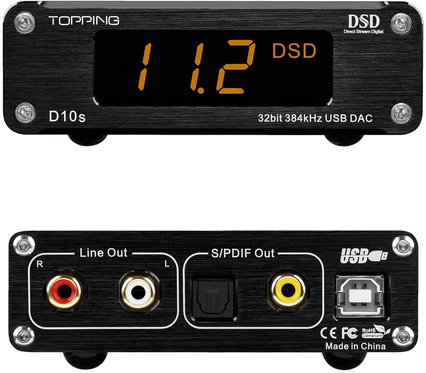 Bộ giải mã âm thanh Topping D10S