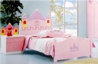 Bộ giường ngủ công chúa trẻ em BABY W02