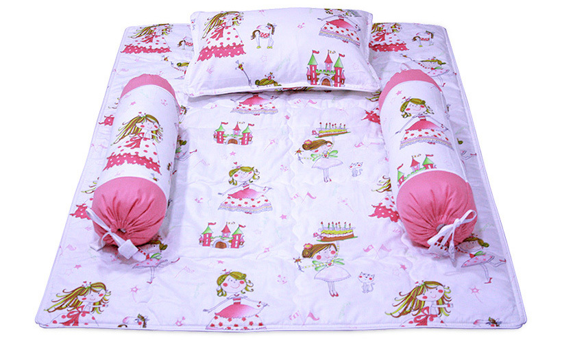 Bộ gối và tấm trải cotton Kid Jamion KKCT36 70 x 90 cm