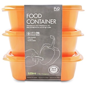 Bộ Hộp Bảo Quản E.Z Lock Lock&Lock- P-00008Or - 520ml