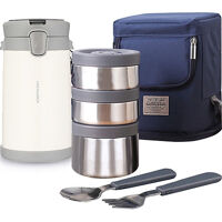 Bộ hộp cơm giữ nhiệt Lock&amp;Lock Easy Carry LHC8039 2L