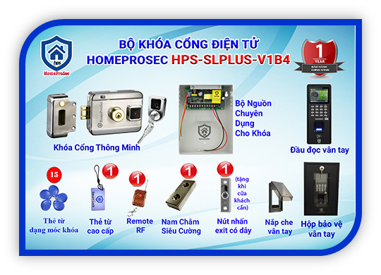 Bộ khóa HPS-SLPLUS-V1B4