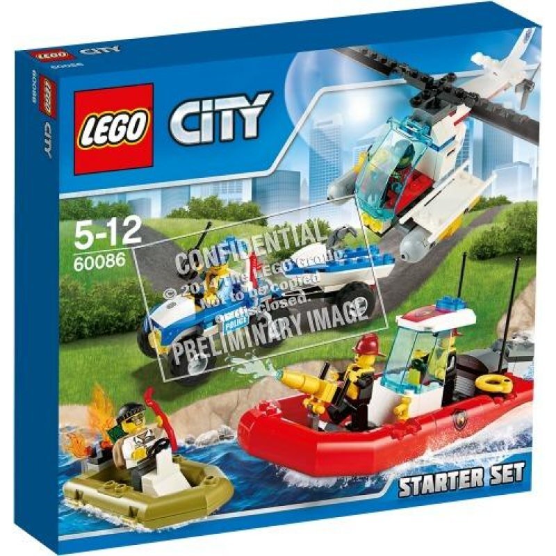 Đồ chơi Lego City 60086 - Bộ Lego City khởi đầu