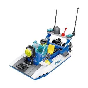 Bộ lắp ghép Cano Cảnh Sát Biển WANGE 51015 - 205 Chi tiết