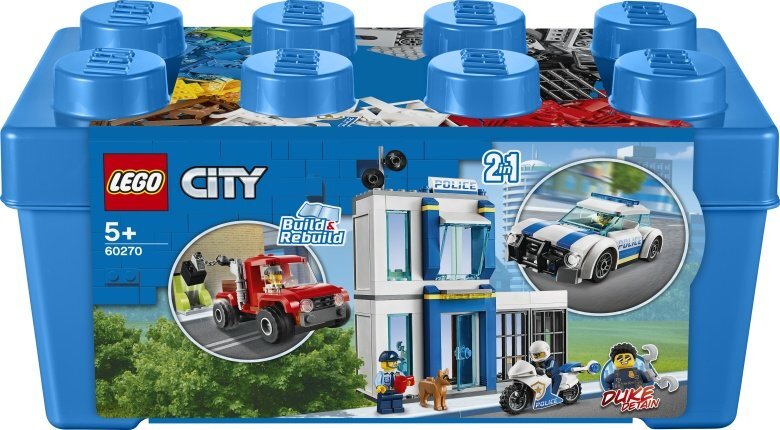 Bộ Lắp Ghép Thùng Gạch Cảnh Sát Lego City 60270 Chính Hãng Giá Rẻ