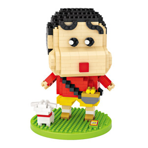 Bộ lắp ráp nhân vật Cậu bé Bút chì Shin LOZ 9203