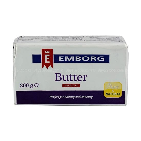 Bơ lạt Emborg 200g (82% chất béo)