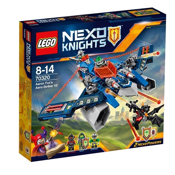 Bộ LEGO Nexo Knight Cỗ Máy Bắn Cung Của Aaron 70320