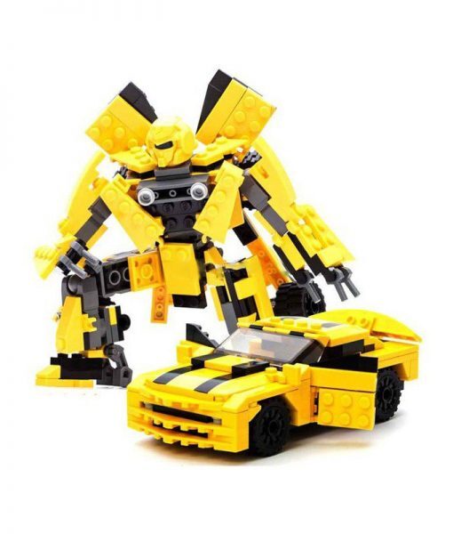 Bộ lego xếp hình robot biến hình Transformers BumbleBee 221 psc