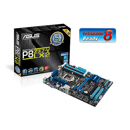 Bo mạch chủ - Mainboard Asus P8Z77-V LX2 - Socket 1155, Intel Z77, 4 x DIMM, Max 32GB, DDR3