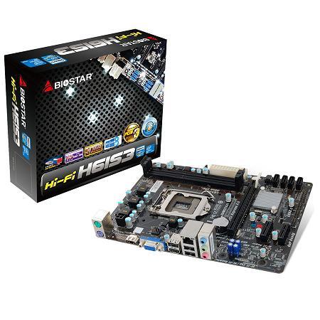 Bo mạch chủ - Mainboard Biostar HI-FI H61S3 - Socket 1155, Intel H61, 2 x DIMM, Max 16GB, DDR3