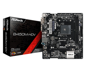 Bo mạch chủ - Mainboard Asrock AB450M-HDV