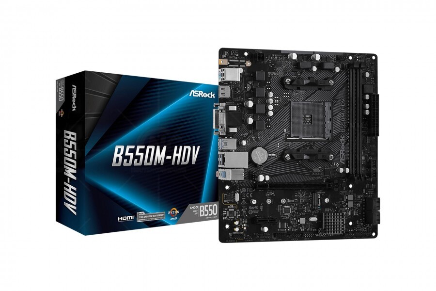 Bo mạch chủ - Mainboard Asrock B550M HDV