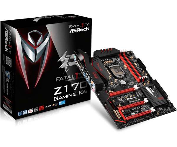 Bo mạch chủ - Mainboard Asrock Z170 Gaming K6+ (k6)