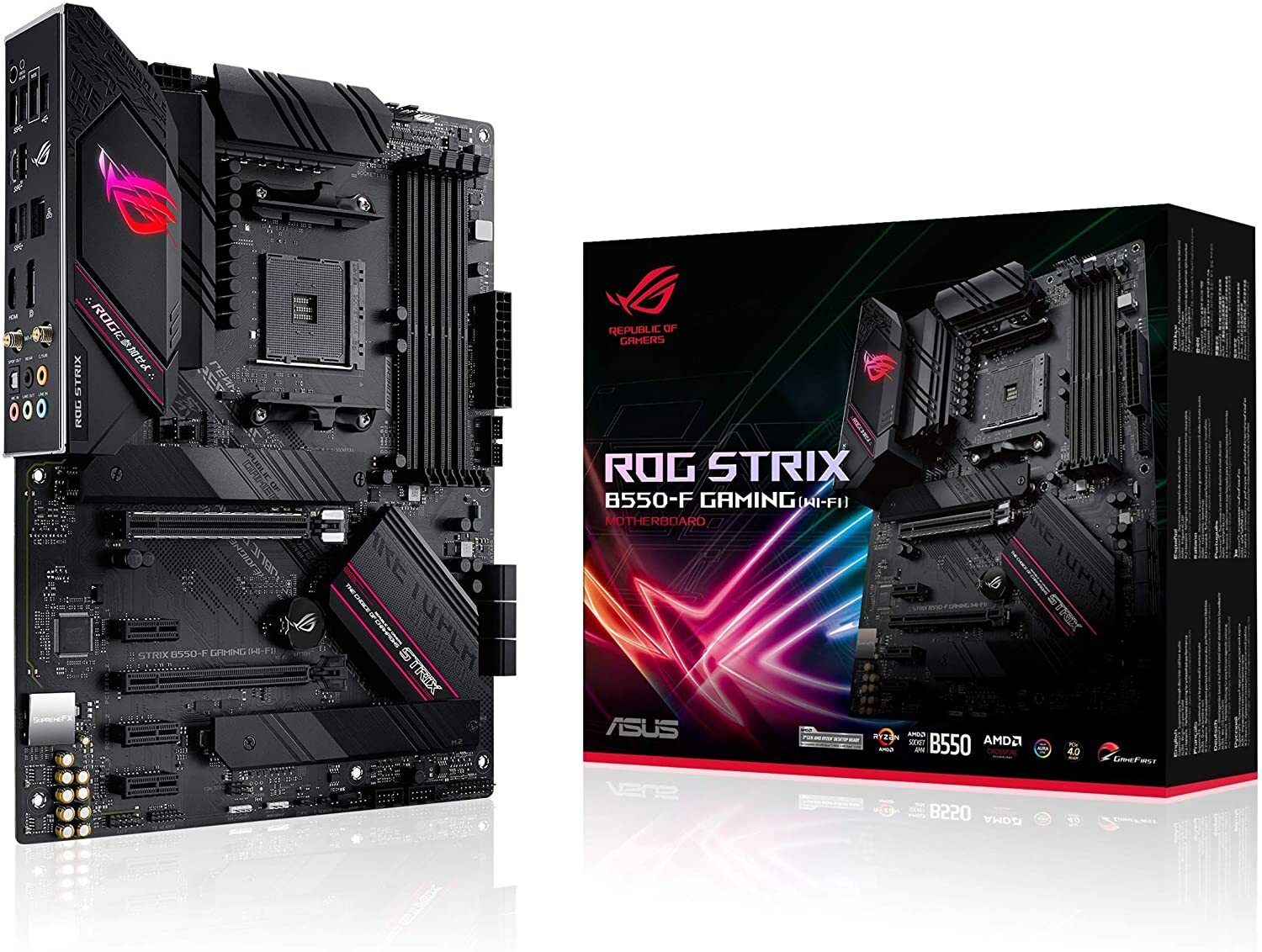 Bo mạch chủ - Mainboard Asus Rog Strix B550-F Wifi