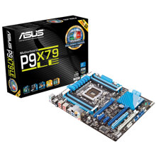Bo mạch chủ - Mainboard Asus P9X79 LE - Socket 2011, Intel X79, 8 x DIMM, Max 128GB, DDR3