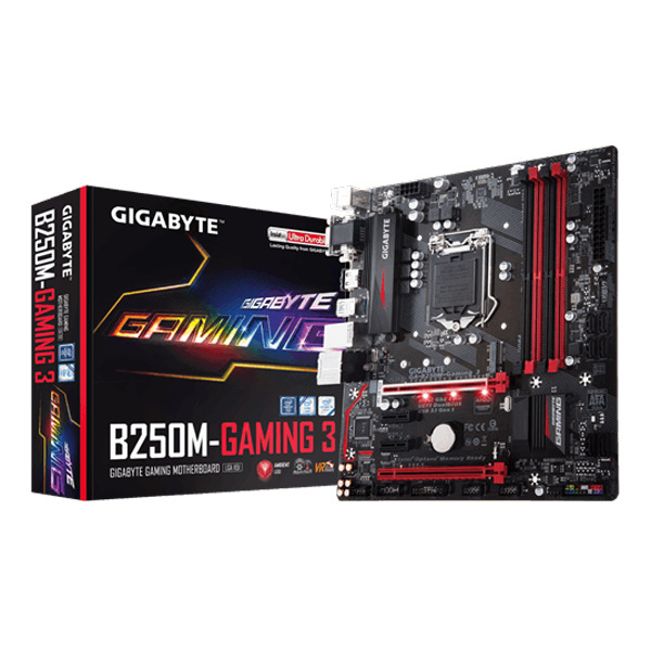 Bo mạch chủ - Mainboard Gigabyte B250M Gaming 3